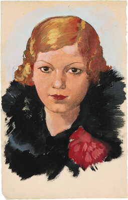 Бенуа Николай Александрович. Портрет девушки